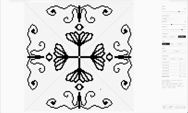 Symmetry tool